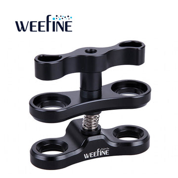 Weefine WFA05 Swivel Clip Butterfly Clamp Underwater Photography Accessories